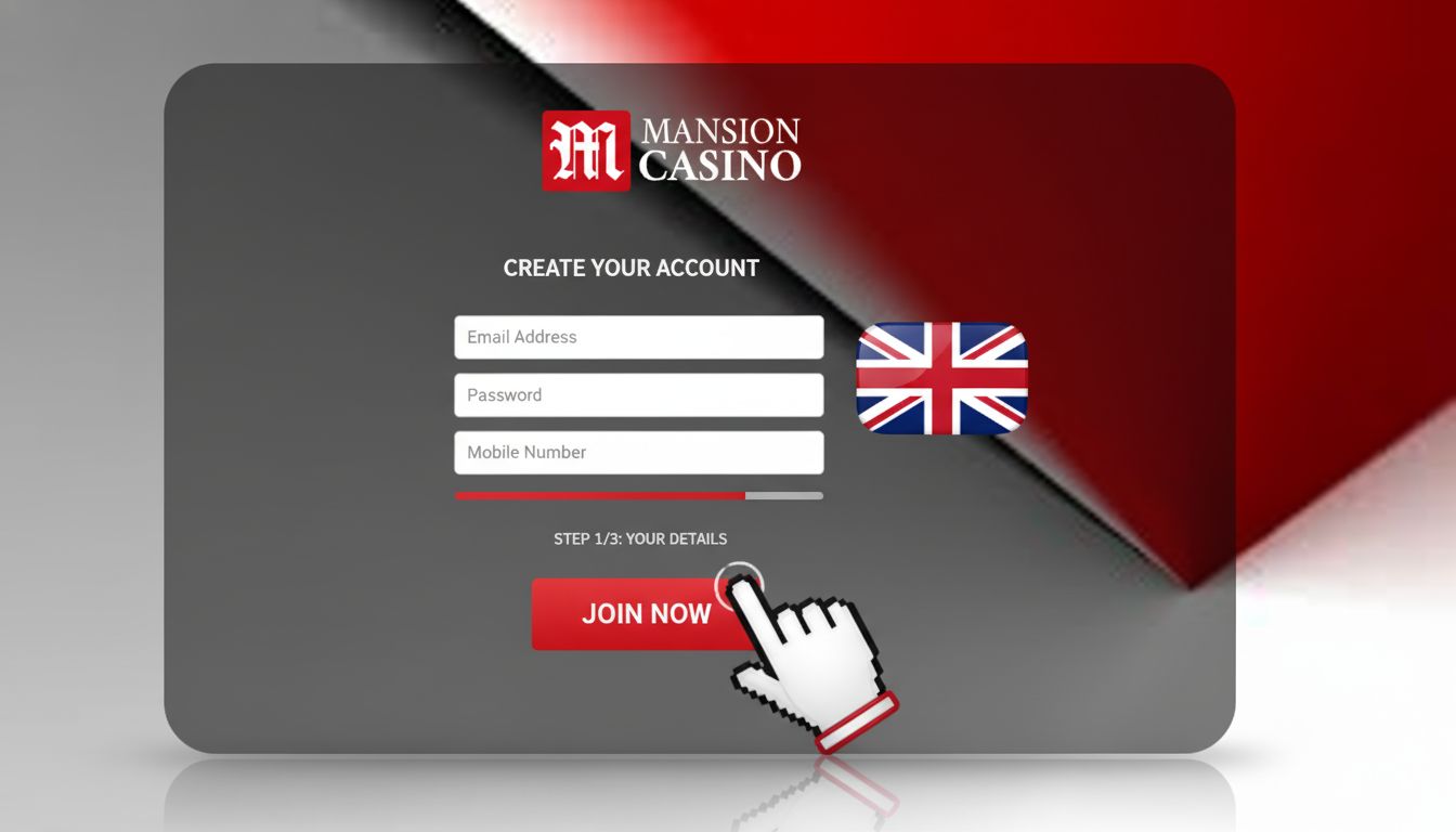 Signing up quickly with minimal fuss for UK players.